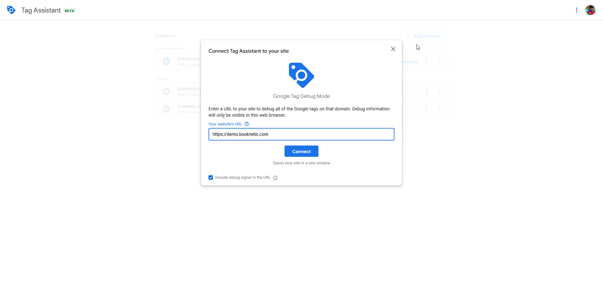 Linking Google Tag Manager with Booknetic
