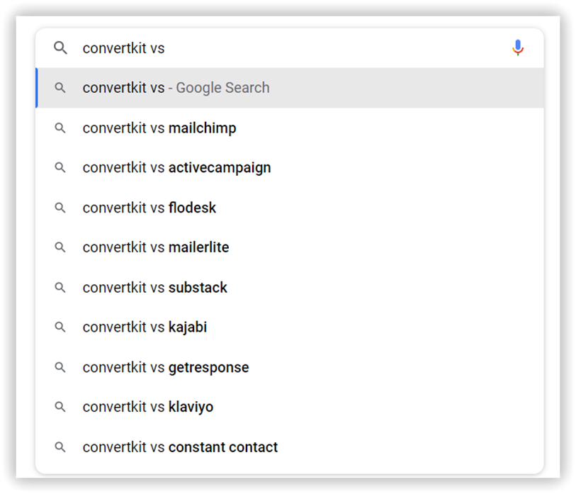 search phrase
