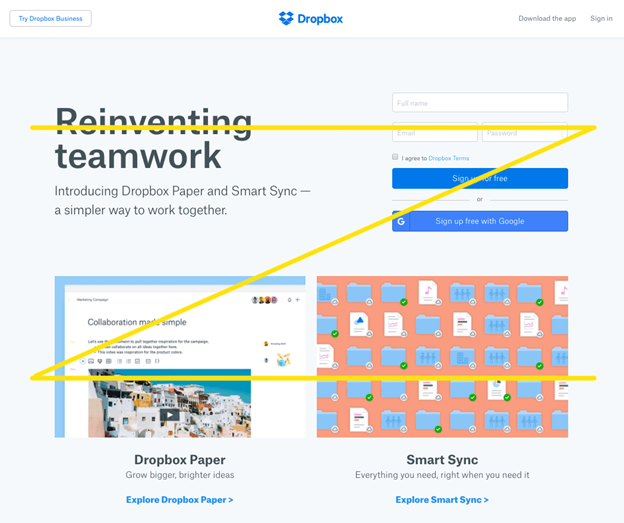 How to use calls-to-action on the landing pages 16261788379042 Gutenberg chart in digital marketing